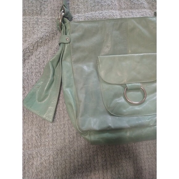 Latico Leather Hobo Green Purse Boho - Picture 4 of 11